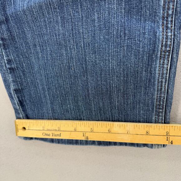 Carhartt Jeans Women's 14x30 Blue Curvy Fit Straight Leg Western Work Wear - Picture 13 of 13